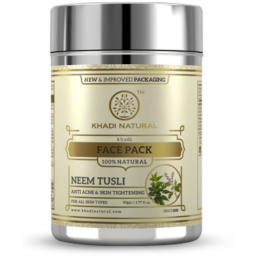 Khadi Natural Маска для лица с Ним и Тулси 50 г фото 2