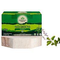 Organic India Tulsi Green Tea Classic/ Тулси Зеленый Чай Классический со Священным Базиликом