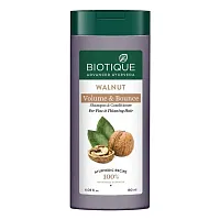 Biotique Walnut Volume & Bounce Shampoo & Conditioner/Биотик Шампунь И Кондиционер С Ореховым Маслом  Для Придания Объема И Упругости.