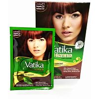 Dabur Vatika Naturals Henna Hair Colours-Burgundy/ Краска для Волос на Основе Натуральной Хны (Бургунд)