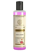 Khadi Natural Гель для душа с Медом и экстрактом Розы 210 мл