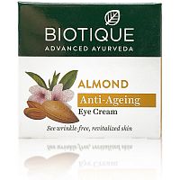 Biotique Almond Anti-Ageing Eye Cream/Биотик Миндаль Антивозрастной Крем Для Кожи Вокруг Глаз