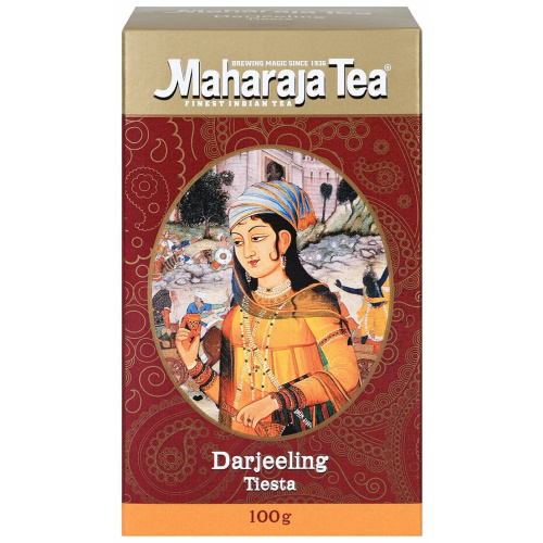 Maharaja Tea Darjeeling Tiesta / Чай Дарджилинг Тиста 100 г фото 2