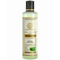 Khadi Natural Шампунь "Ним и Алоэ вера" без СЛС