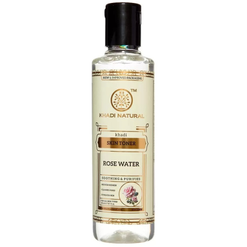 Khadi Natural Тоник для лица Розовая вода 210 мл