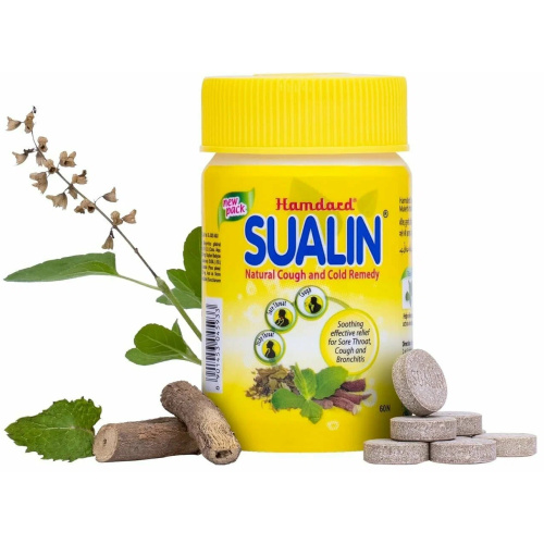 Hamdard Sualin/Суалин Натуральный Растительный Комплекс от Боли в Горле фото 3