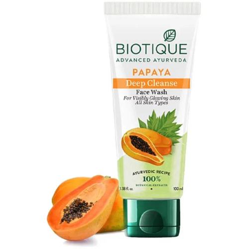 Biotique Papaya Face Wash / Биотик Папайя Гель Для Умывания 100 мл
