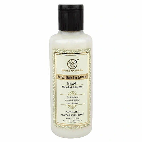 Khadi Natural Кондиционер для волос "Шикакай + Мед" (без парабенов и СЛС)