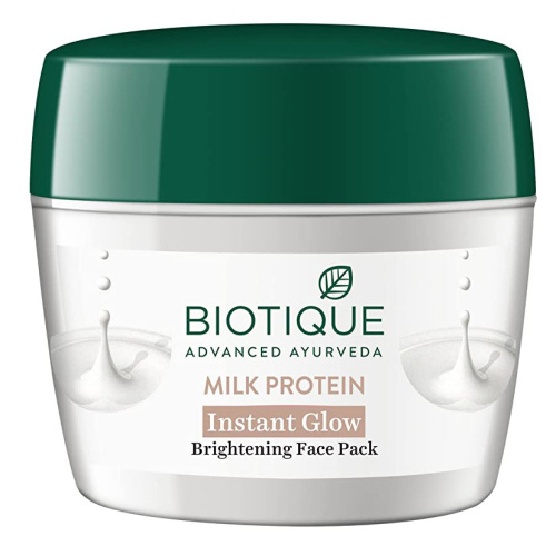 Biotique Milk Protein Instant Glow Face Pack/Биотик Молочным Протеин Маска Для Лица фото 2