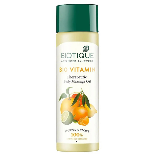 Biotique Vitamin Therapeutic Body Massage Oil/Биотик Витаминизирующее Массажное Масло