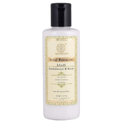 Khadi Natural Увлажняющий Лосьон "Сандал Шафран