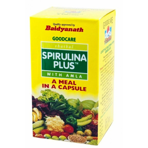 Baidyanath Spirulina Plus / Байдианат Спирулина Плюс фото 2
