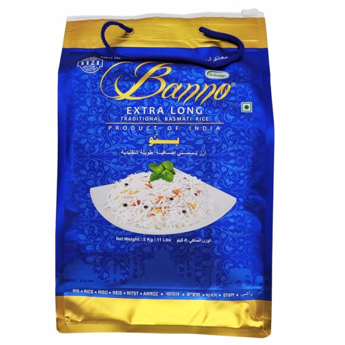 Banno Extra Long Traditional Basmati Rice/ Рис Экстра Лонг Басмати Традиционный фото 2