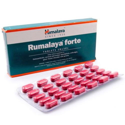 Himalaya Wellness Rumalaya FORTE Tab / Хималая Румалая Форте фото 4