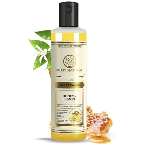 Khadi Natural Шампунь с Медом и соком Лимона 210 мл