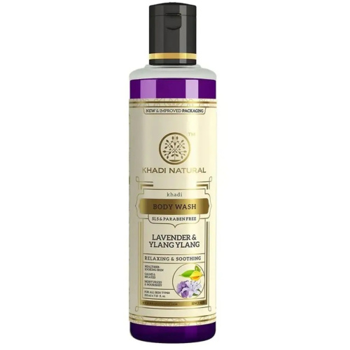 Khadi Natural Гель для душа с экстрактом Лаванды и Иланг-Иланга 210 мл