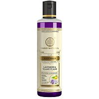 Khadi Natural Гель для душа с экстрактом лаванды и иланг-иланга (без парабенов и СЛС) 210 мл