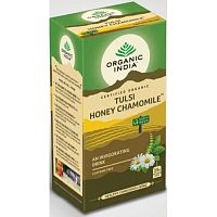 Organic India Tulsi Honey Chamomile Tea /Органик Индия Тулси Мед и ромашка