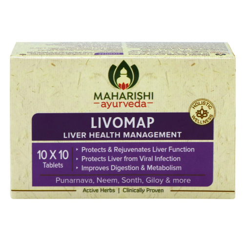 Maharishi Ayurveda Livomap Tab / Махариши Ливомап фото 3