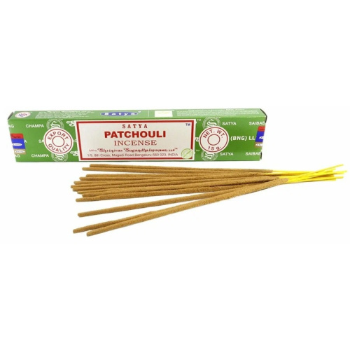 SATYA Бангалор Ароматические палочки Patchouli 15 г х 12 уп. фото 3