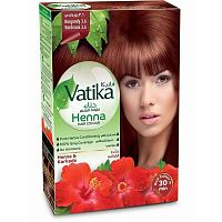 Dabur Vatika Naturals Henna Hair Colours - Burgundy / Краска для Волос на Основе Натуральной Хны (Бургунд) 60 г