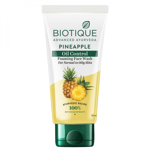 Biotique Pineapple Face wash / Биотик Ананас Гель Для Умывания 100 мл фото 3