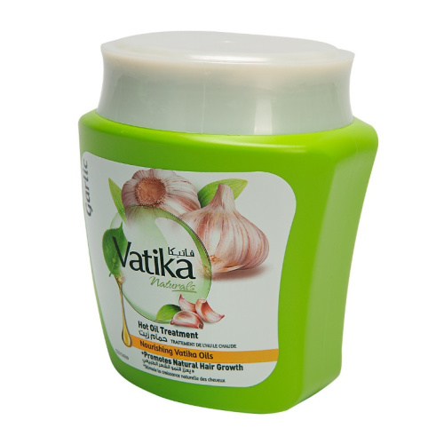 Dabur Vatika Garlic Hair Mask / Дабур Ватика Маска для Роста Волос С Чесноком 500 г фото 4