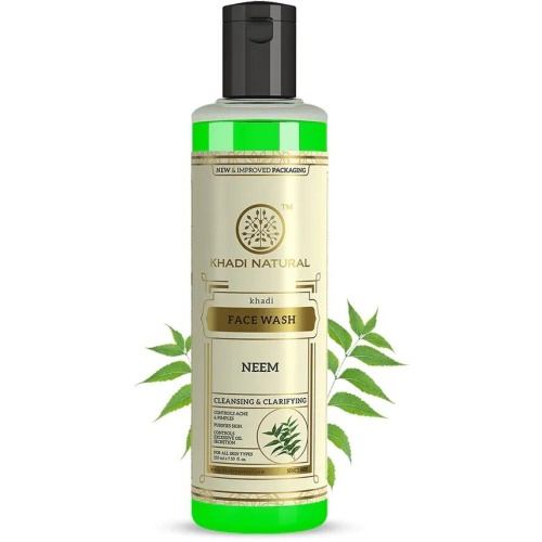 Khadi Natural Гель для умывания лица с Ним