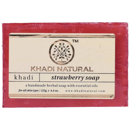 Khadi Natural Мыло "Клубника" 125 г фото 3