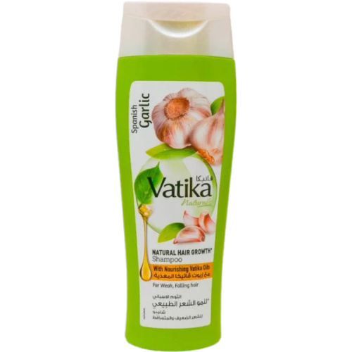 Dabur Vatika Garlic Shampoo / Шампунь для Роста Волос Испанский Чеснок 210 мл