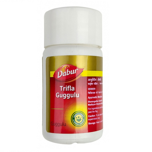 Dabur Trifla Guggulu 40 Tab / Трифала Гуггул фото 4