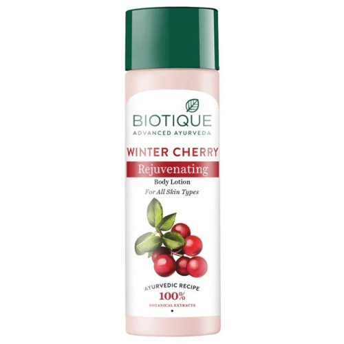 Biotique Winter Cherry Rejuvenating Body Lotion  /Биотик Зимняя Вишня Питательный Лосьон