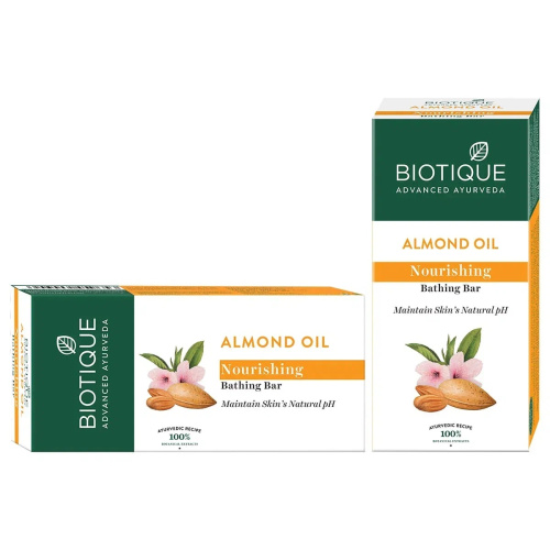 Biotique Almond Oil Nourishing Soap / Биотик Миндальное Мыло 150 г фото 3