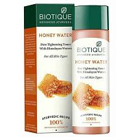 Biotique Honey Water Lightening Freshener With Himalayan Waters /Биотик Мед Тонизирующий тоник для лица с гималайской водой