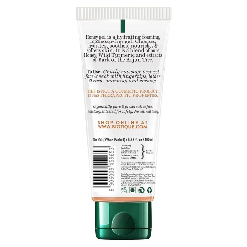 Biotique Honey Face Wash/Биотик Мед Гель Для Умывания