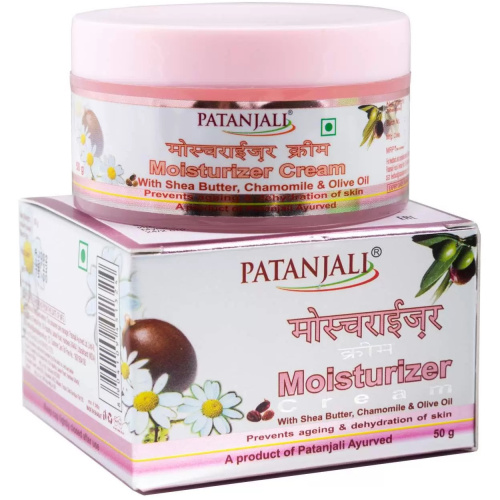 Patanjali Увлажняющий Крем с Маслом Ши, Ромашкой и Оливковым Маслом 50 г фото 3