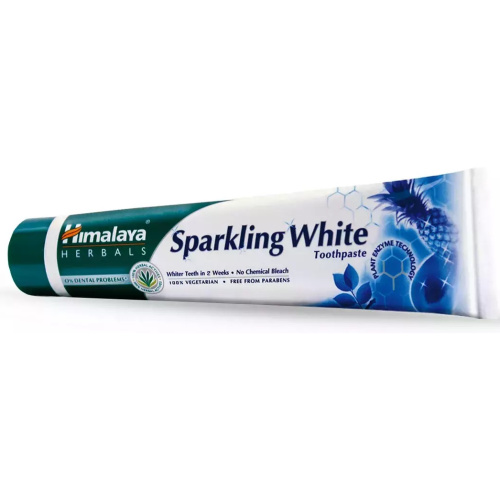 Himalaya ToothPaste Sparkling White/ Отбеливающая Зубная Паста фото 3