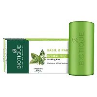 Biotique Basil & Parsley Soap/Биотик Базилик и Петрушка Мыло.