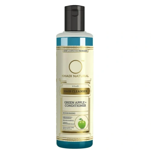 Khadi Natural Шампунь-кондиционер с Зеленым Яблоком 210 мл