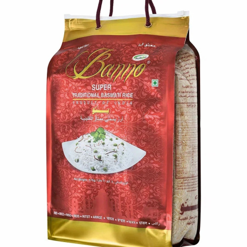 Banno Super Traditional Basmati Rice / Рис Басмати Супер Традиционный 5 кг