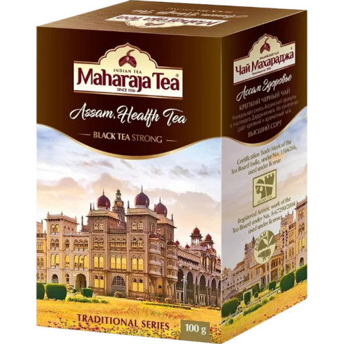 Maharaja Tea Assam Health Leaf / Чай Ассам Здоровье 100 г