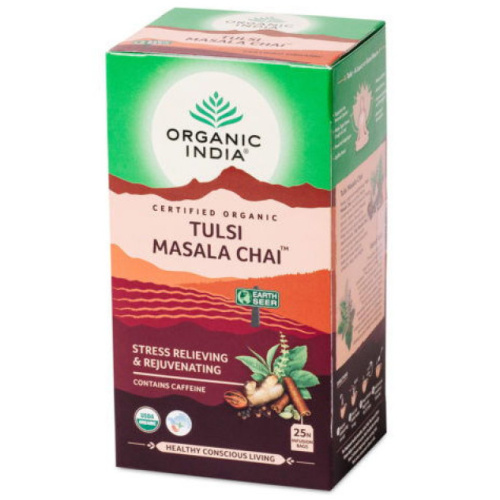 Organic India Tulsi Masala Chai / Масала Чай со Священным Базиликом 25 Чайные пакетики фото 4