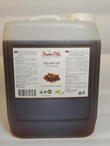 Farm Oils Sesame Oil / Кунжутное масло 5 л фото 3