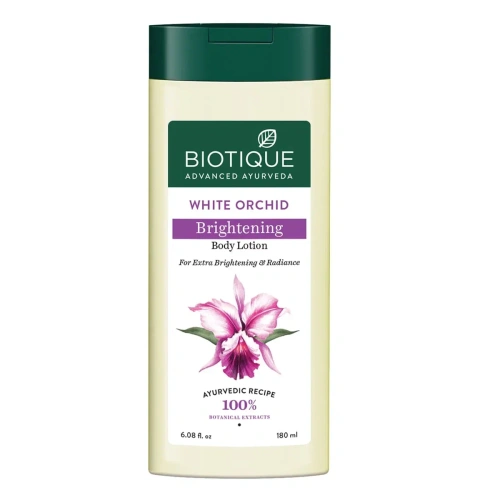 Biotque White Orchid Skin Whitening Body Lotion / Биотик Белая орхидея - сияющий лосьон для тела